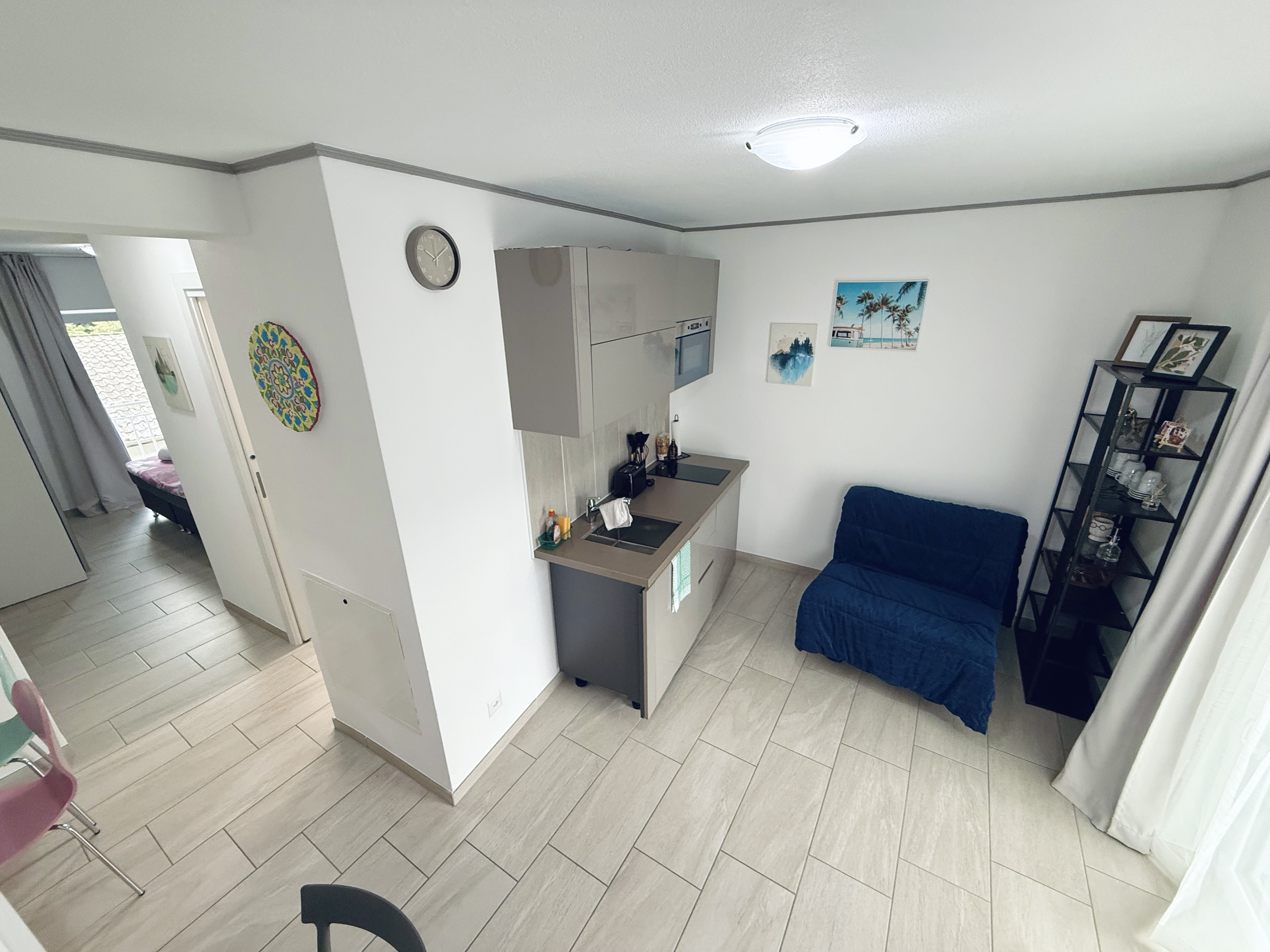 Apartment Doppelzimmer mit Küche 35m²