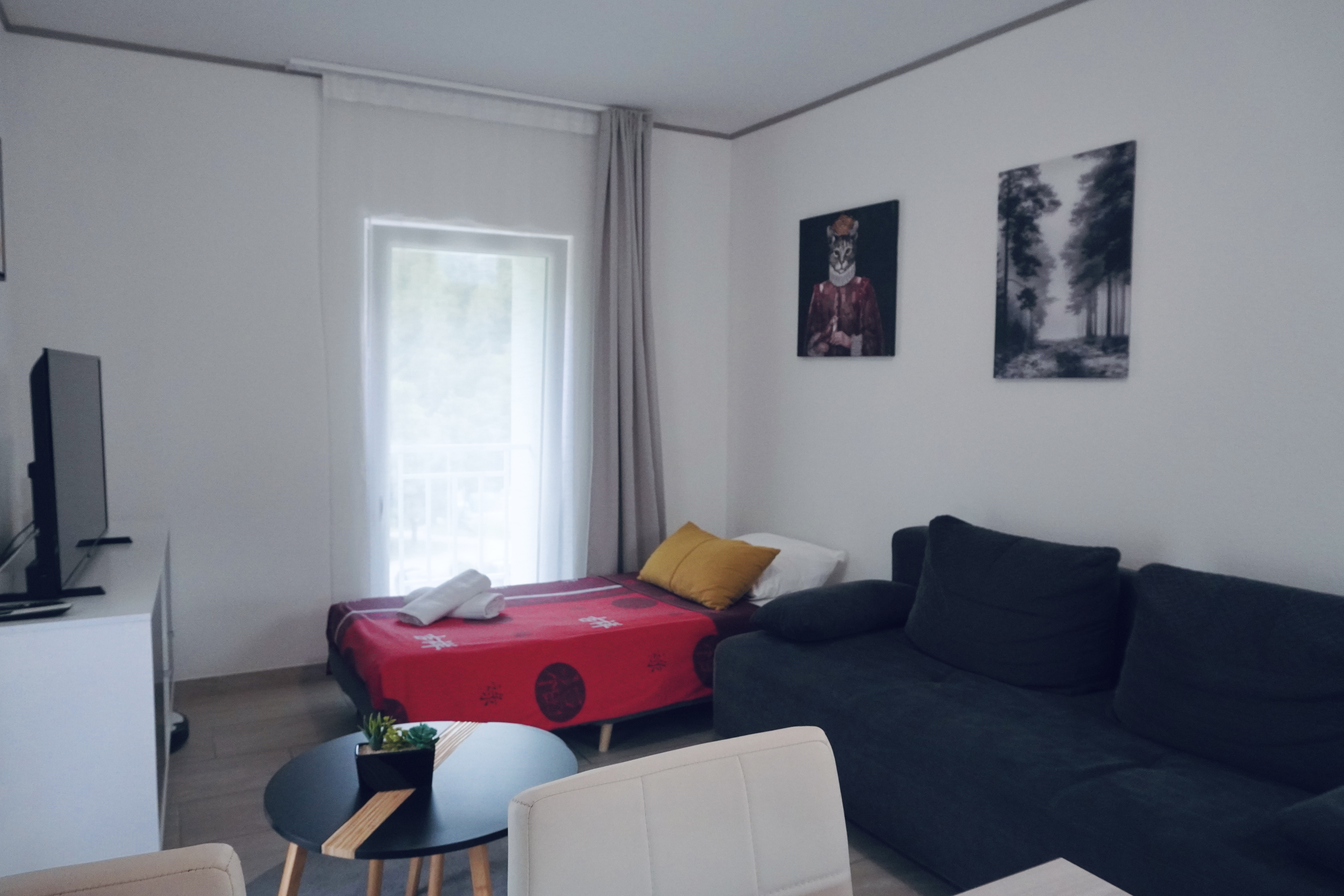 Apartment Doppelzimmer mit Küche 48m²
