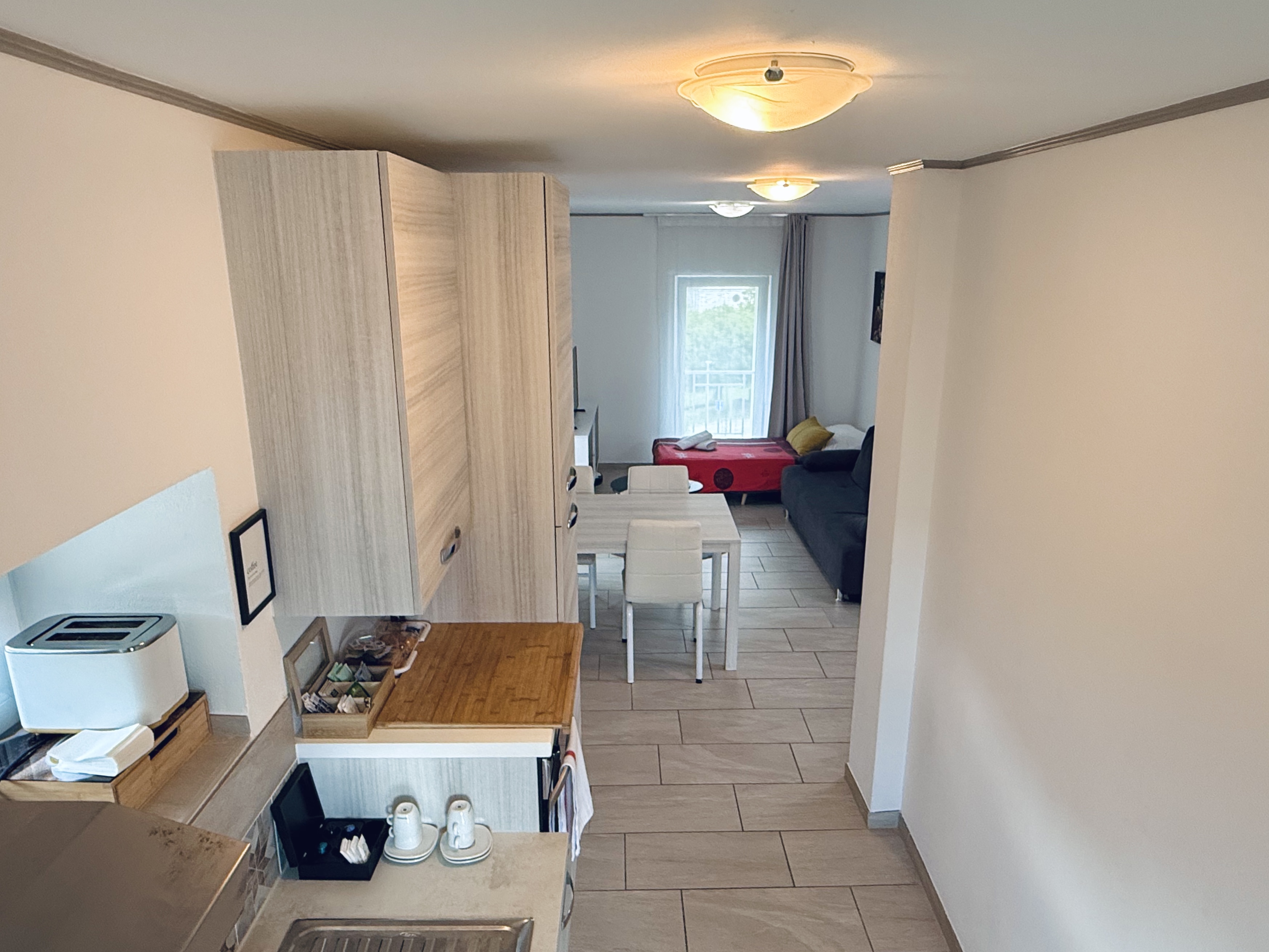Apartment Doppelzimmer mit Küche 48m²
